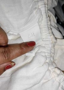 Off-Shoulder White Dress