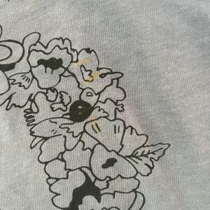 H&amp;M OVERSIZED TSHIRT HALF OFF Y2K INDIE PINTEREST