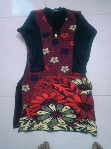 Floral Print Kurta