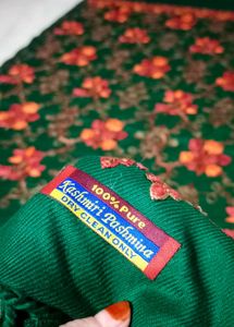 New Kashmiri Embroidered Woollen Shawl For Women