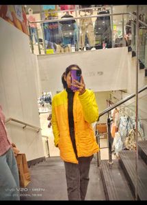 Two-Tone Puffer Jacket