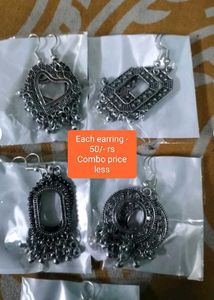 Silver Plated Earrings