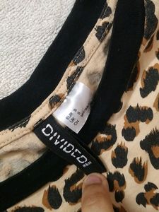Leapord Print Crop Top