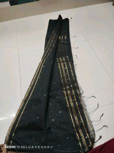 Elegant Black Saree