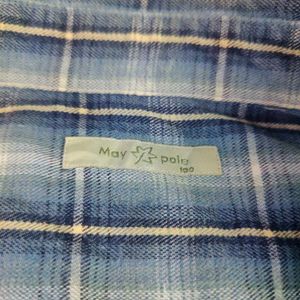 May Pole Male Plaid Shirt - Chest 42