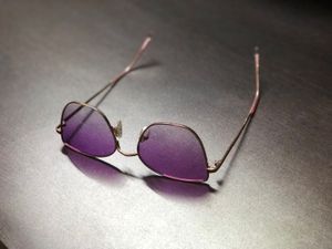 Vincent Chase Vintage Purple Tinted Sunglasses