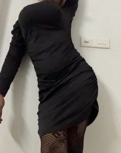 Black Bodycon Mini Dress