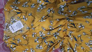 &#34;Miss Olive&#34; A Line Women Dress, Mustard Colour