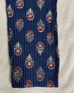 Blue Floral Short Kurti For Women’s 🪷