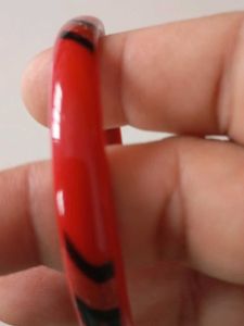 Set Of 5 Red Bangles