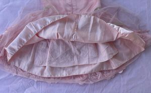 Pink&amp;Blue Baby Girl Party Wear Frock