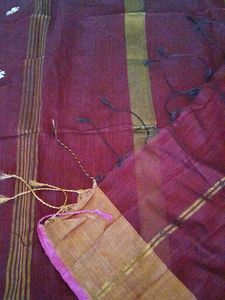 Trending Parijat embroidered Silk wid Shibori Work