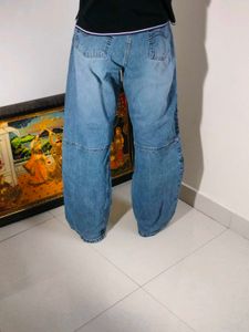 Blue Perfect Baggy Denim