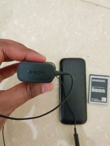 Samsung Keypad Phone With NOKIA charger