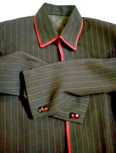 💥OFFER💗 Red and Black suit 3 Piece ✅