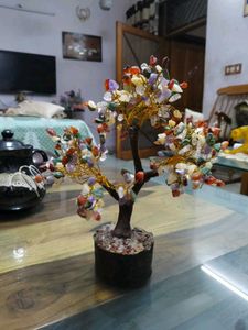 Multi Stone Natural Crystal Bonsai Tree For Decor