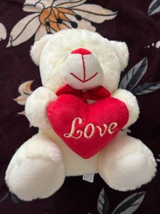 Cute Teddy Bear with Love Heart