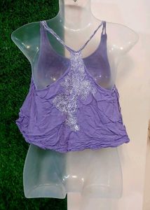 Lavender Spaghetti Tank Top