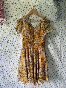 Vintage Inspired Floral Dress