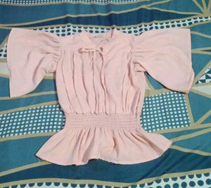 Coral Bell Sleeve Top