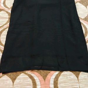 Black Midi Outdoor Dress