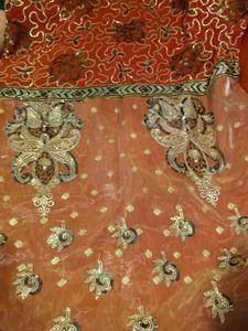 Elegant Red Saree