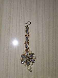 Elegant Pearl &amp; Stone Jewelry Set