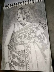 Customized Pencil Drawing Portrait Order