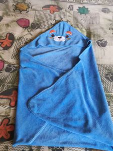 Cute Bear Hooded Baby Towel