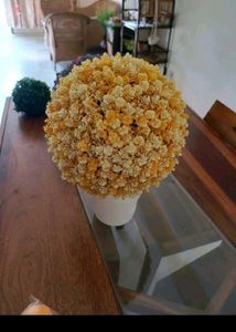 Sphere Flower Topiary Ball/Ceiling LED Lamp