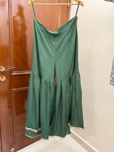 Green Kurta-Sharara Set &amp; Dupatta 🦚