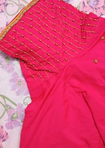 Pink Readymade Blouse