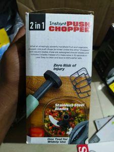 Instant Push Chopper 2 in 1