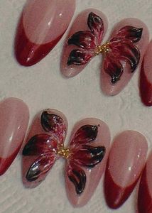 Press On Nails 3d Orchard Flower