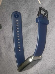 Blue Smartwatch with charger