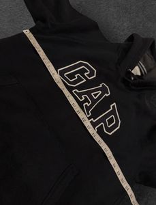 Classic Black GAP Logo Hoodie - Essential Comfort