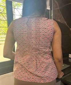 Fabindia Summer Cotton Sleeveless Top🌸