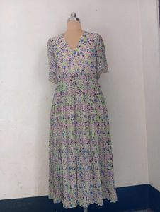 Floral Print Maxi Dress