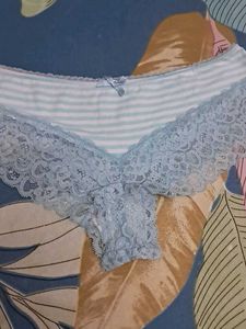 Lace Trim Panties - 5 Pack in imported fabric