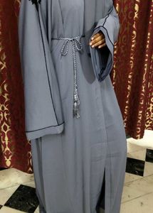 Greyish Blue Abaya/Burkha