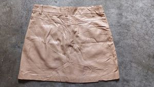 Tan Mini Skirt