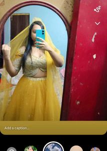 mustard yellow lahenga price dropped