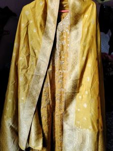 Chanderi Silk Suit 3pcs