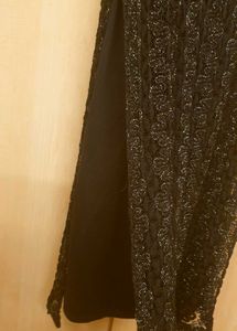 Stunning Shimmery Black Party Gown