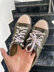 Olive Green Lotto Sneakers New
