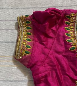 Kids Blouse Maggam Work