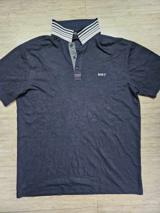 MRT Black Imported Polo T-shirt