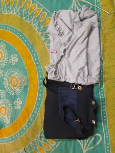 Cute Dark Blue Jumper Dress