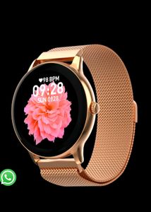 Elegant Rose Gold Smartwatch