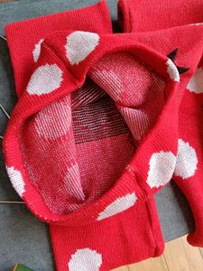 Red Polka Dot Leggings